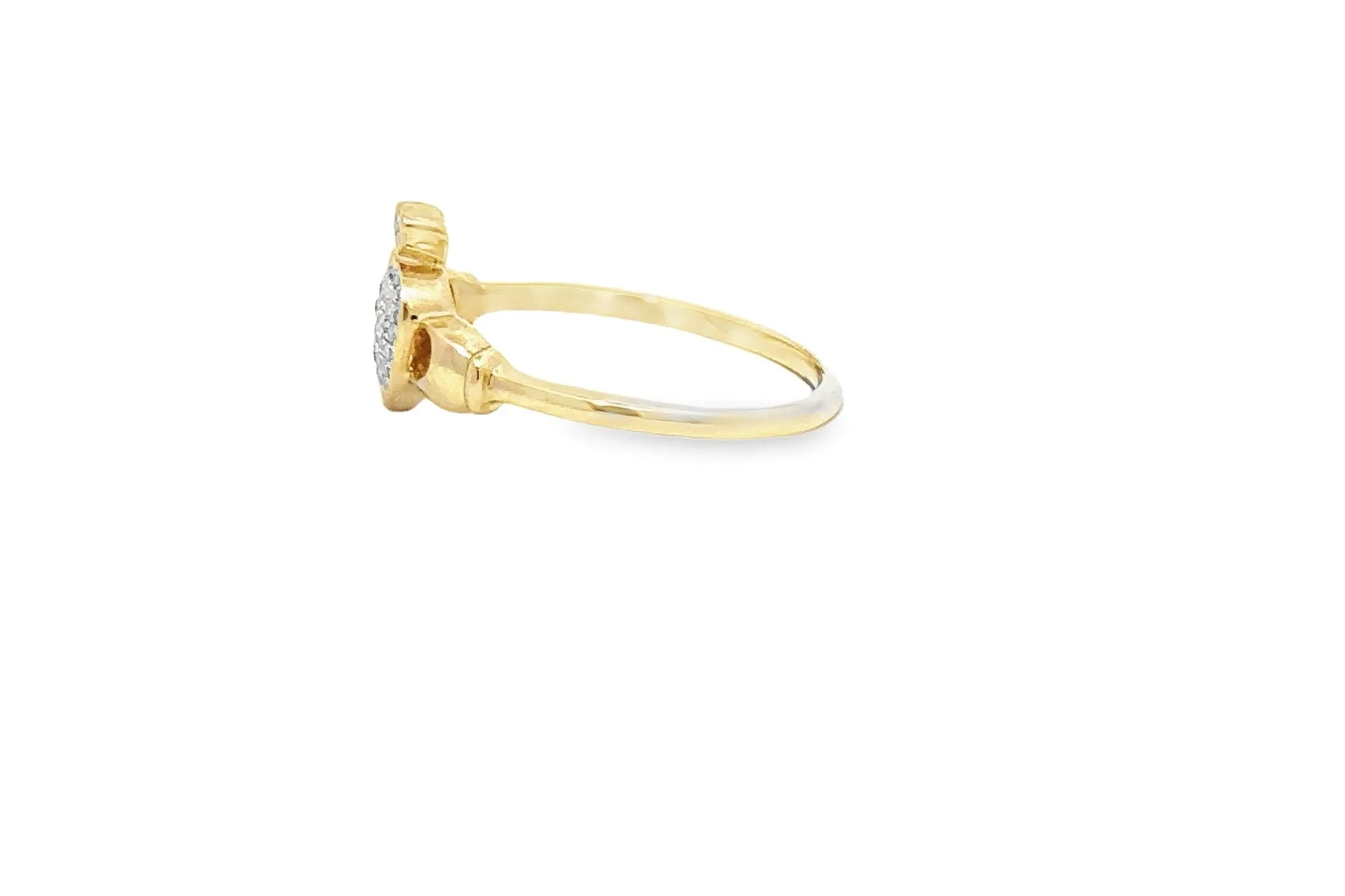 10K Gold 0.10 CTW Diamond Ladies Ring