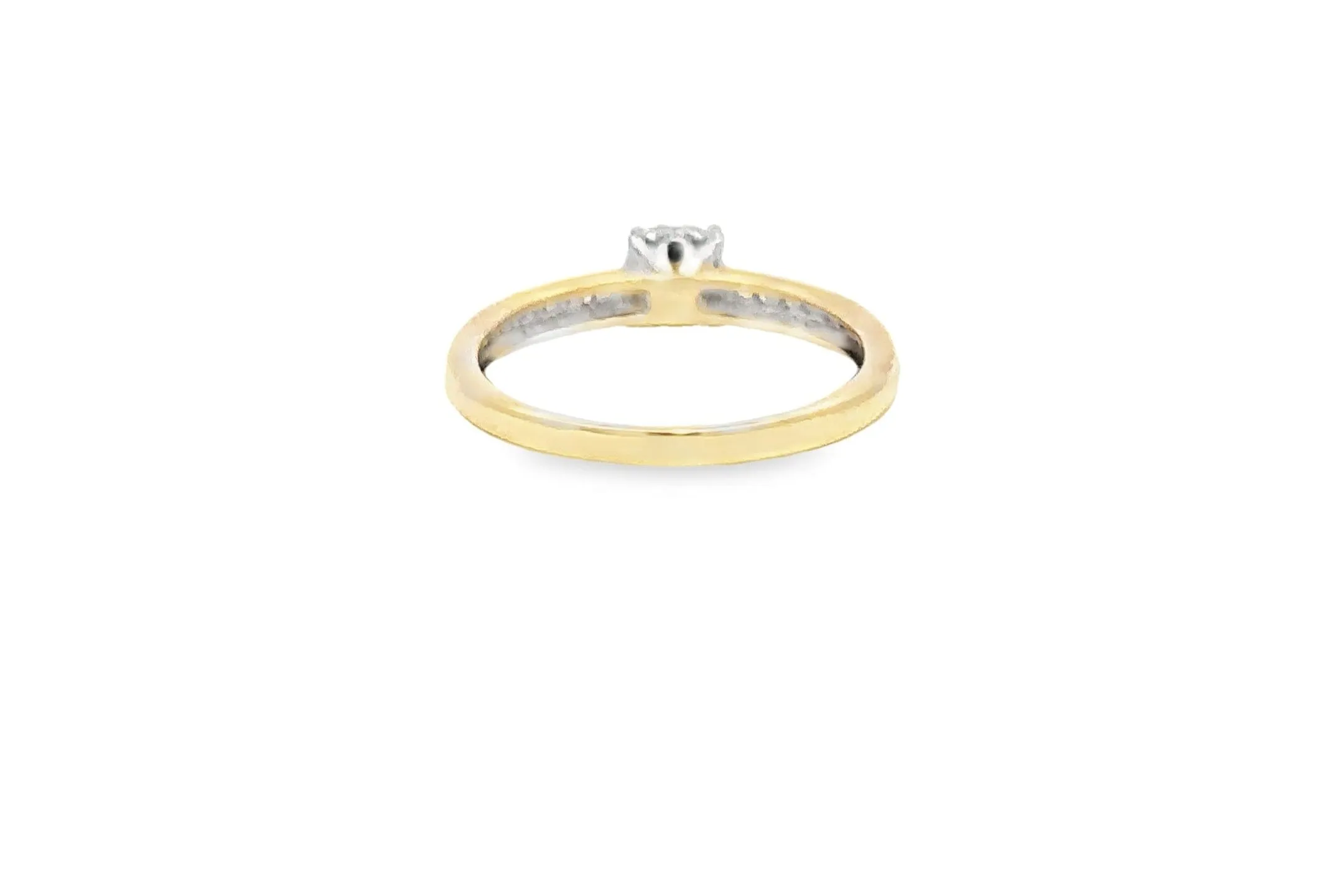 10K Gold 0.18 CTW Diamond Ladies Ring