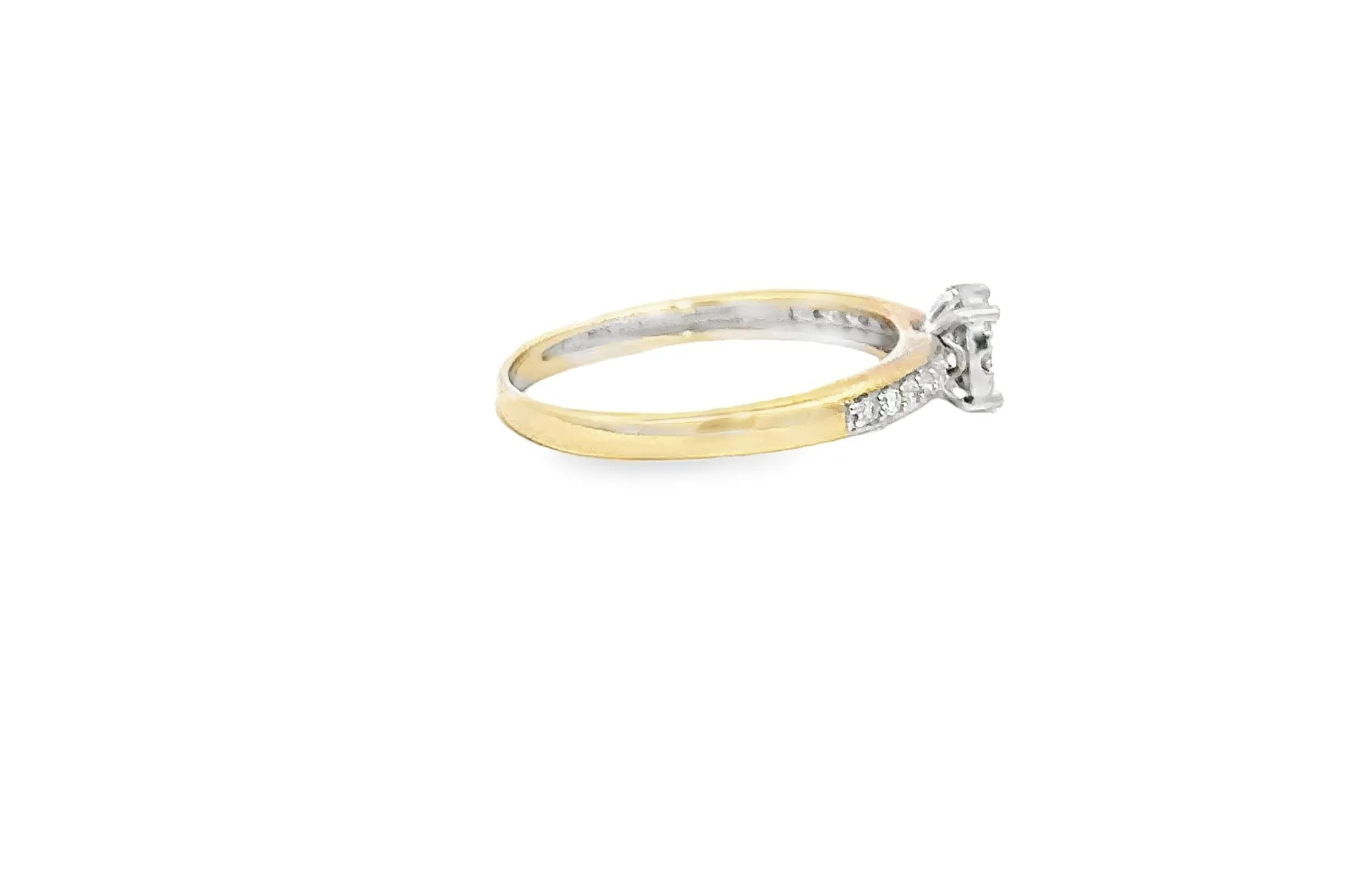 10K Gold 0.18 CTW Diamond Ladies Ring