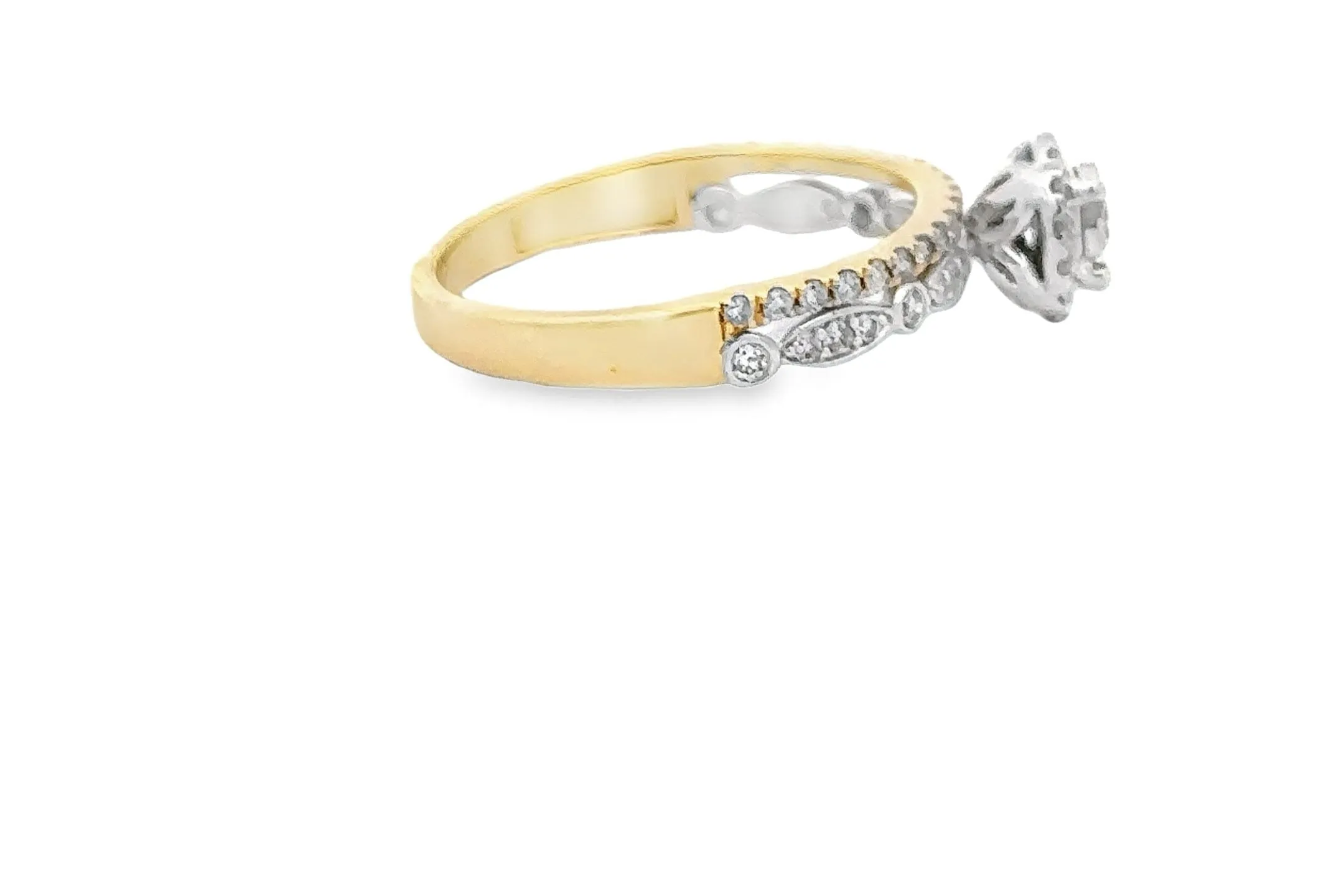 10K Gold 0.40 CTW Diamond Ladies Ring