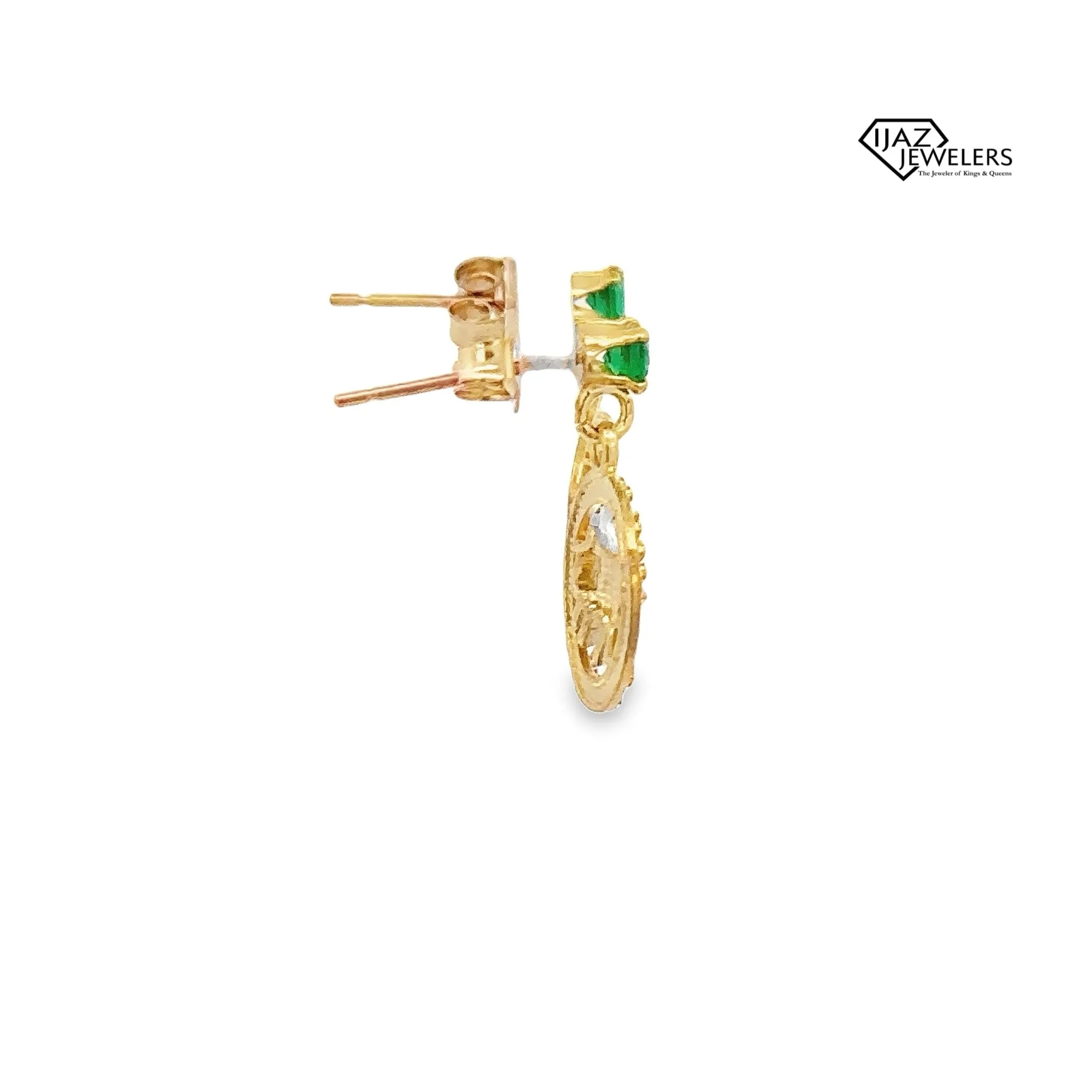 10K Gold Zodiac Taurus Earrings