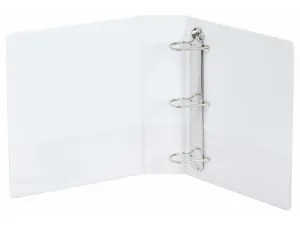 Alpha Presentation Binder 3 Rings A4, 102mm Spine, White (310)