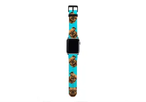 Brussels Griffon Sea Blue Apple Watch Strap