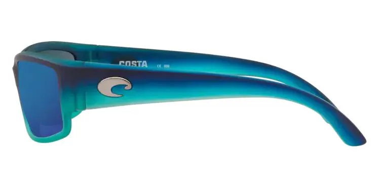 Costa Del Mar Caballito Matte Caribbean Fade Frame - Blue Mirror 580 Plastic Lens - Polarized Sunglasses