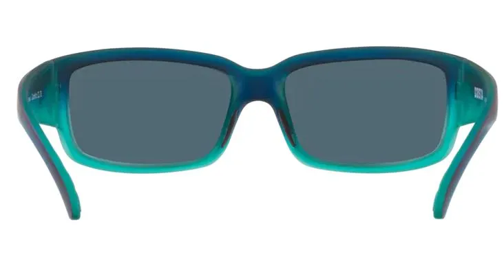 Costa Del Mar Caballito Matte Caribbean Fade Frame - Blue Mirror 580 Plastic Lens - Polarized Sunglasses
