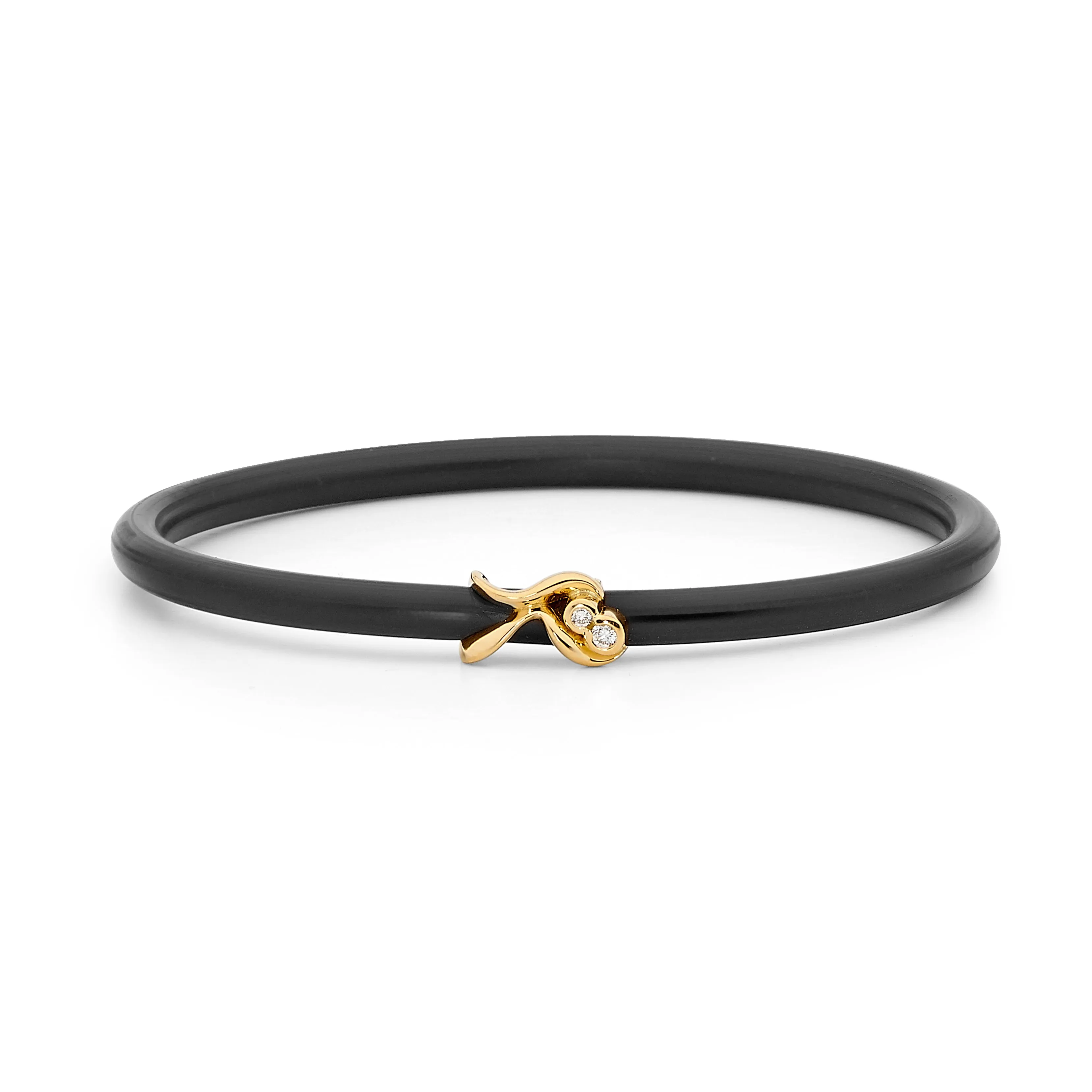 Diamond Neoprene Bangle