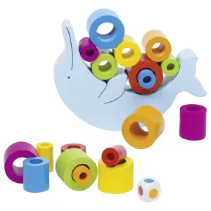Dolphin balancing game of skill