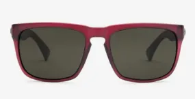 ELECTRIC - JASON MOMOA KNOXVILLE XL- Momoa Matte Ox Blood/Grey Polarized