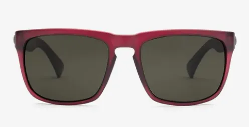 ELECTRIC - JASON MOMOA KNOXVILLE XL- Momoa Matte Ox Blood/Grey Polarized