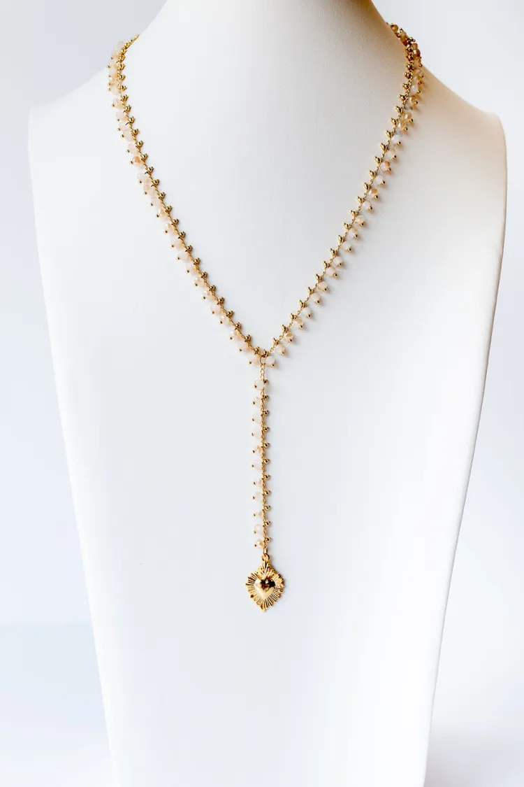 Santa Cristol Rosary Necklace