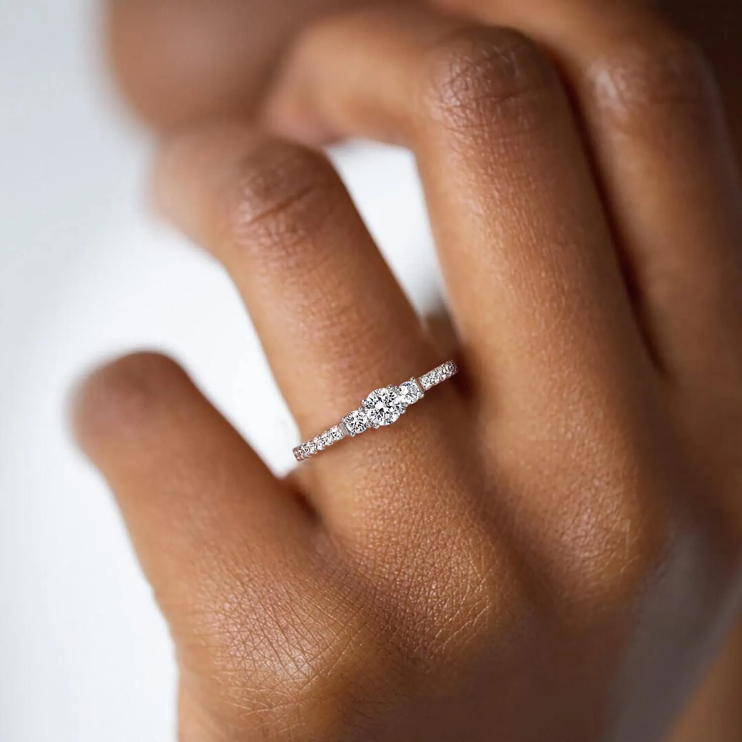 SHINYSO Wedding Band for Women Cubic Zirconia CZ Engagement Ring Anniversary and Promise Eternity Gold/Silver Ring Size 4-10