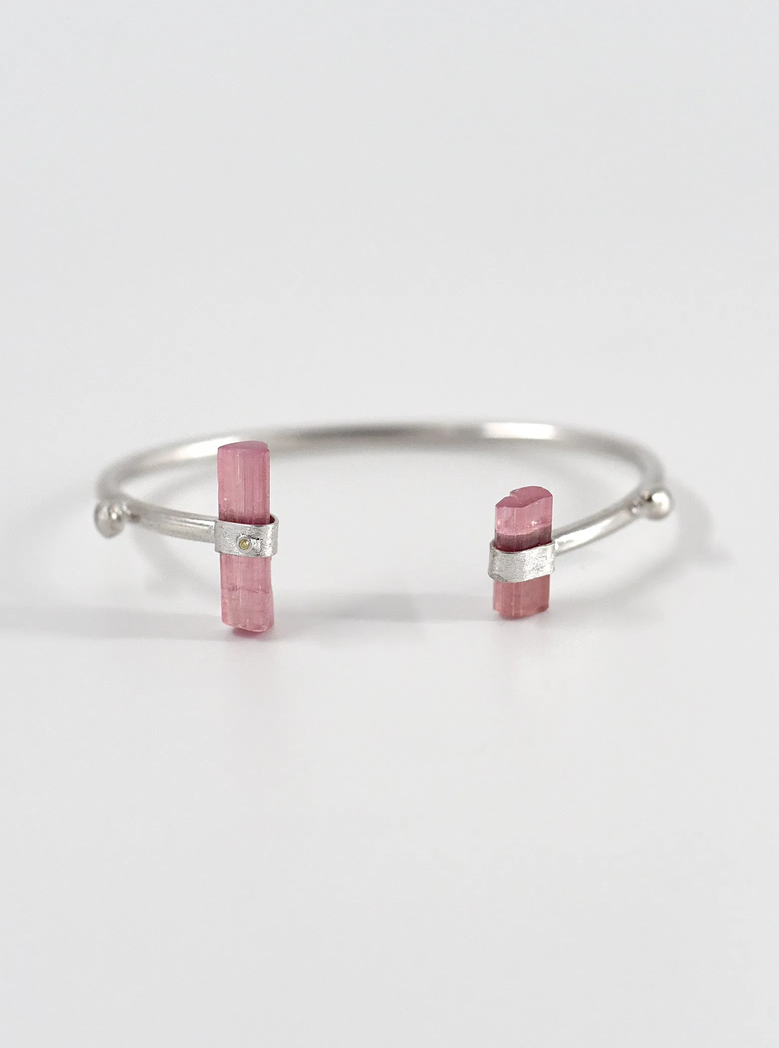 Tourmaline Double Side Bar Bracelet