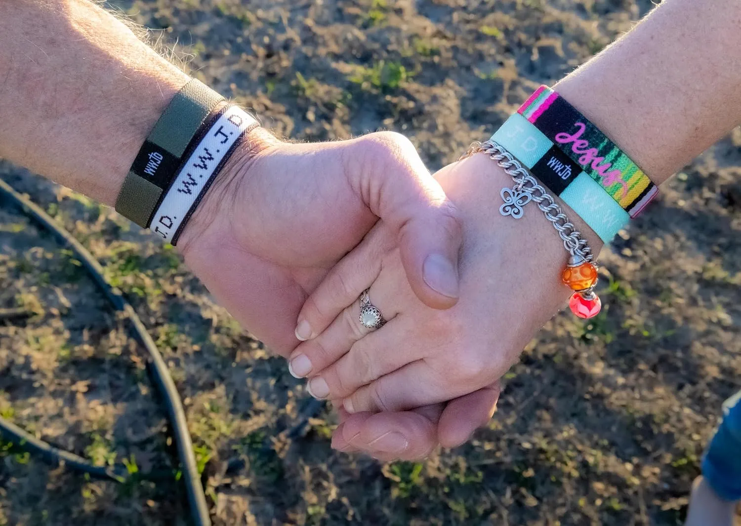 WWJD Bracelets - Elastic Bands Collection