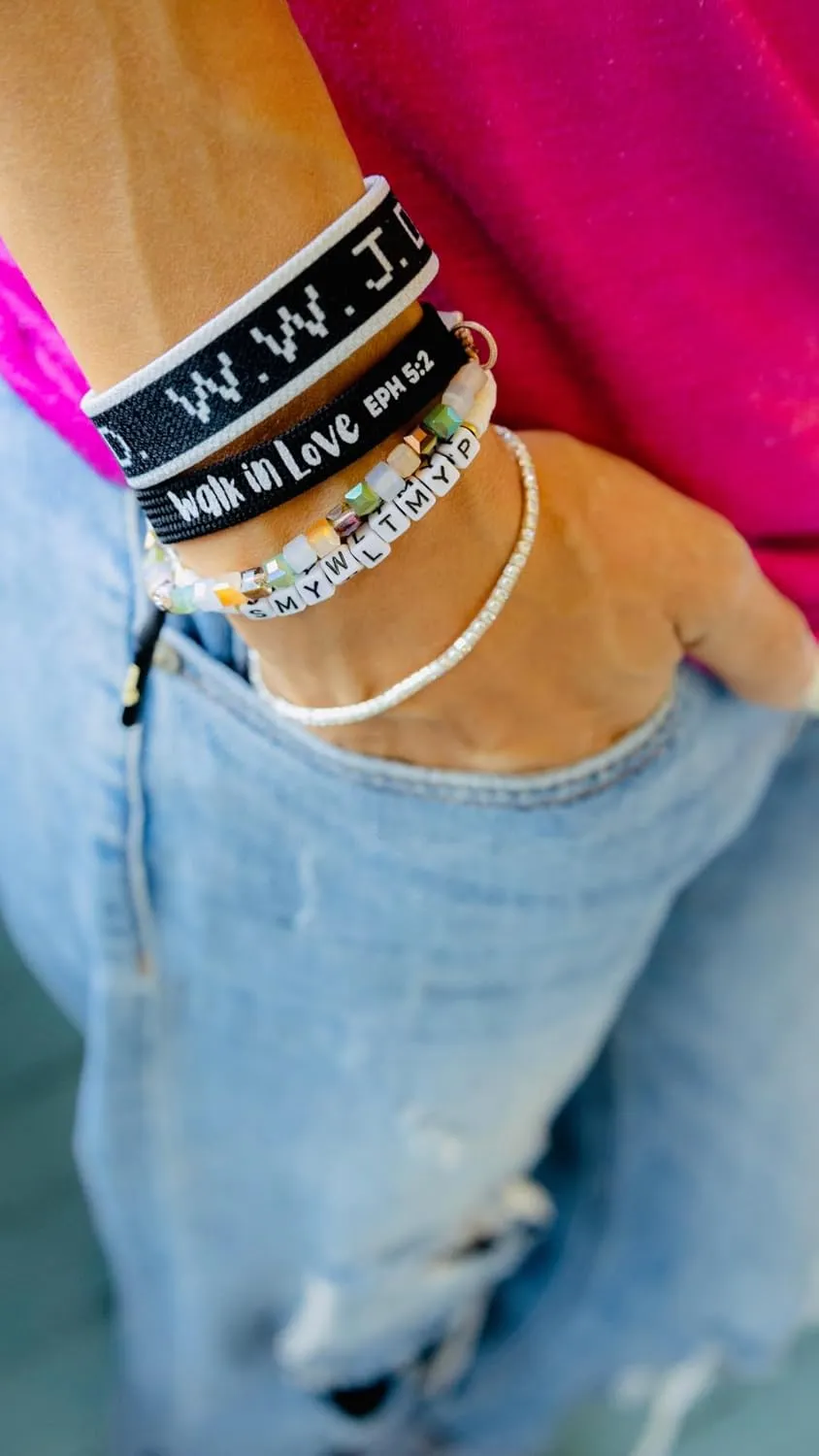 WWJD Bracelets - Elastic Bands Collection