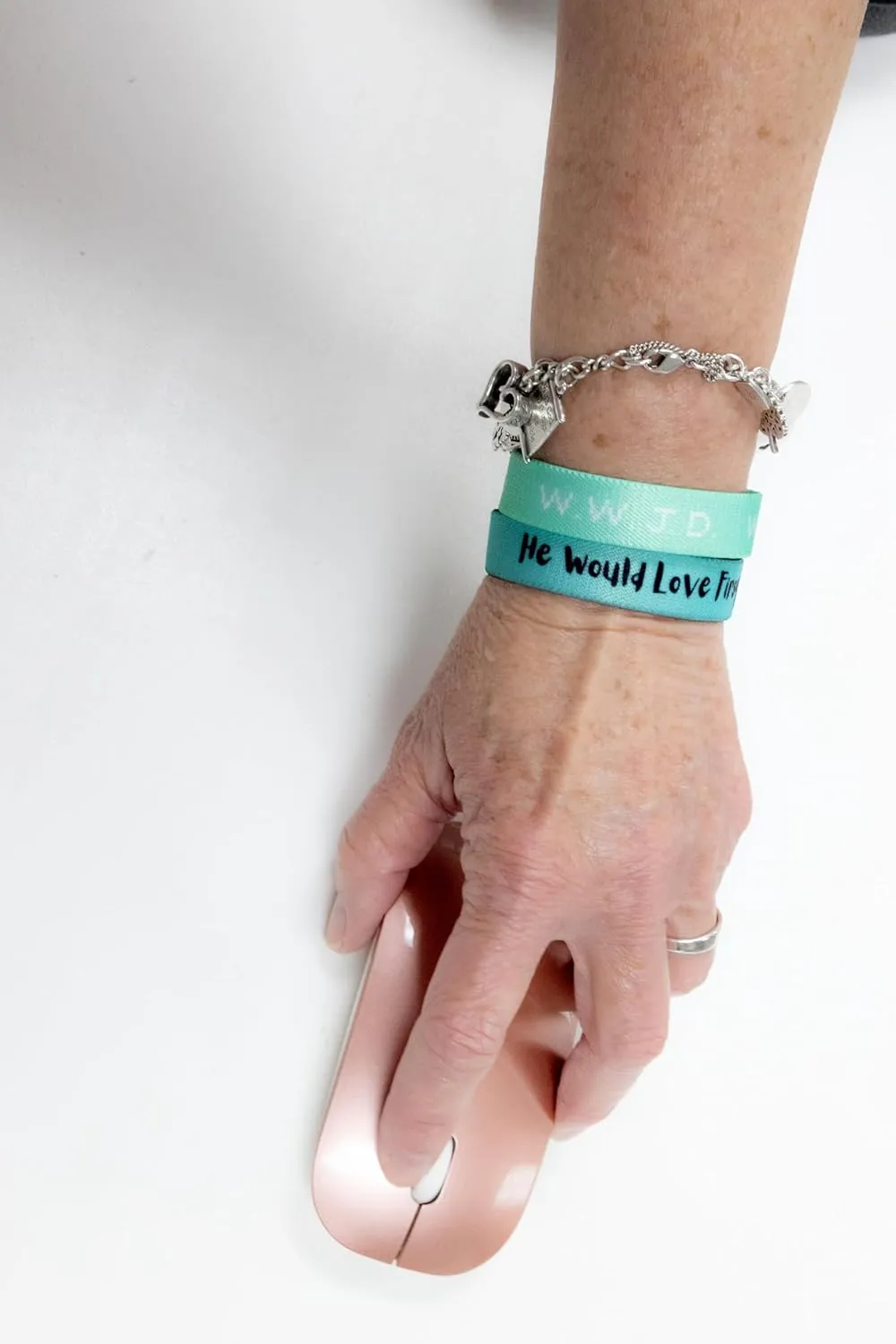 WWJD Bracelets - Elastic Bands Collection