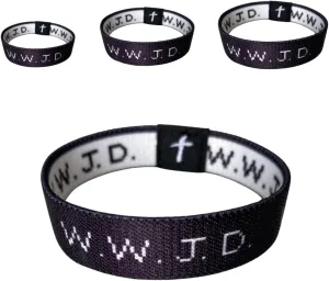 WWJD Bracelets - Elastic Bands Collection