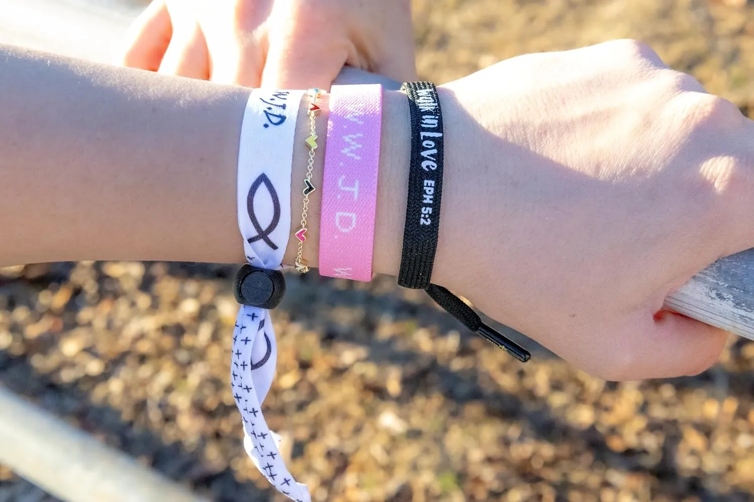 WWJD Bracelets - Elastic Bands Collection